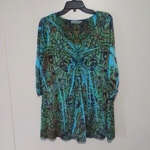 Unity world Wear maternity top size large